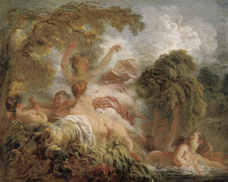 The Bathers, Jean-Honore Fragonard